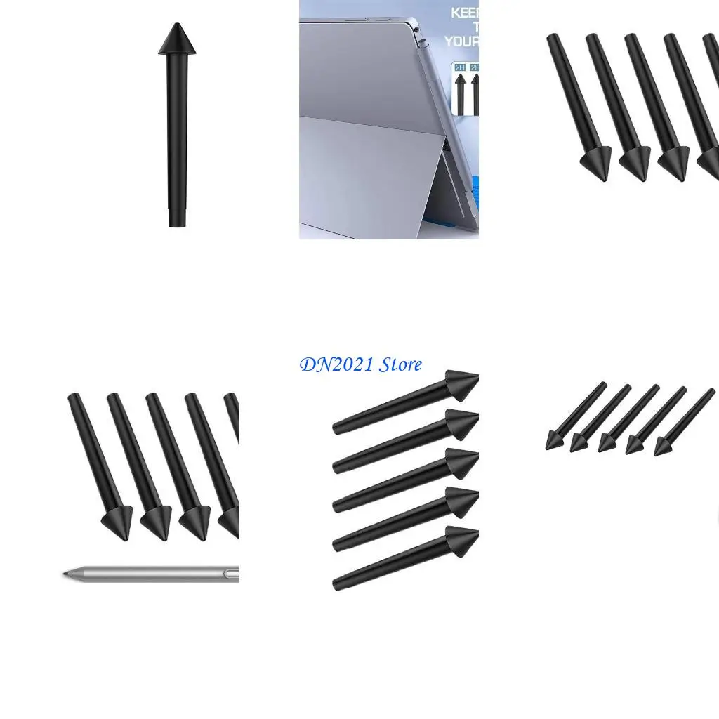 

F3KE 5Pack Replacement Tips Refills for Surface 7/6/5/4/Book/Studio/Go Pen