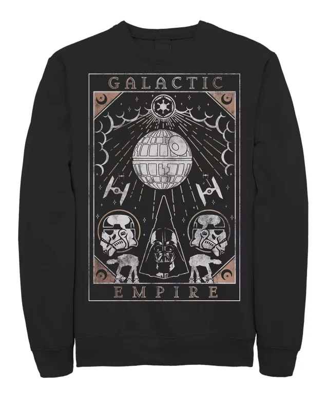 Hoodie fiksi ilmiah penjelajahan luar angkasa, ruang angkasa Star Wars, hoodie leher bulat cocok untuk pria dan wanita