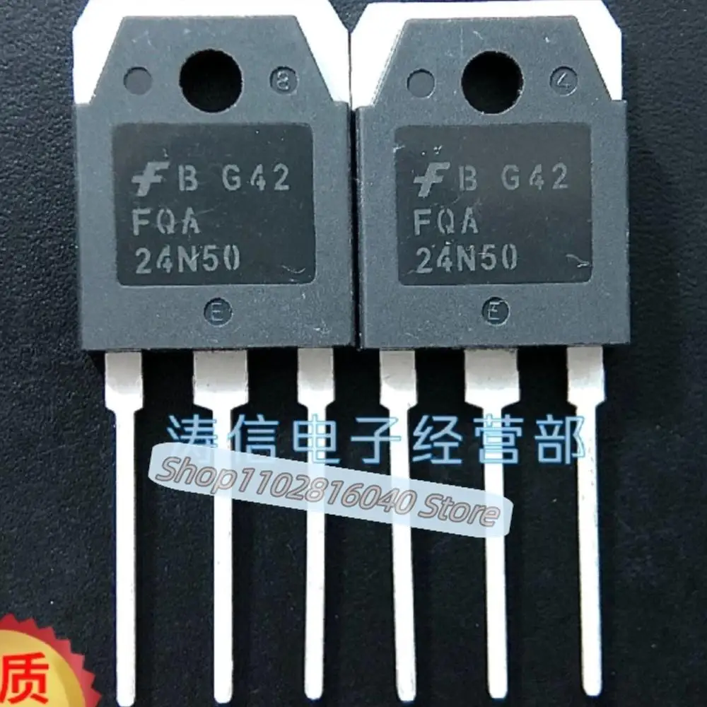 10PCS/Lot FQA24N50 FDA24N50  500V/24A MOS Best Quality Imported Original Spot