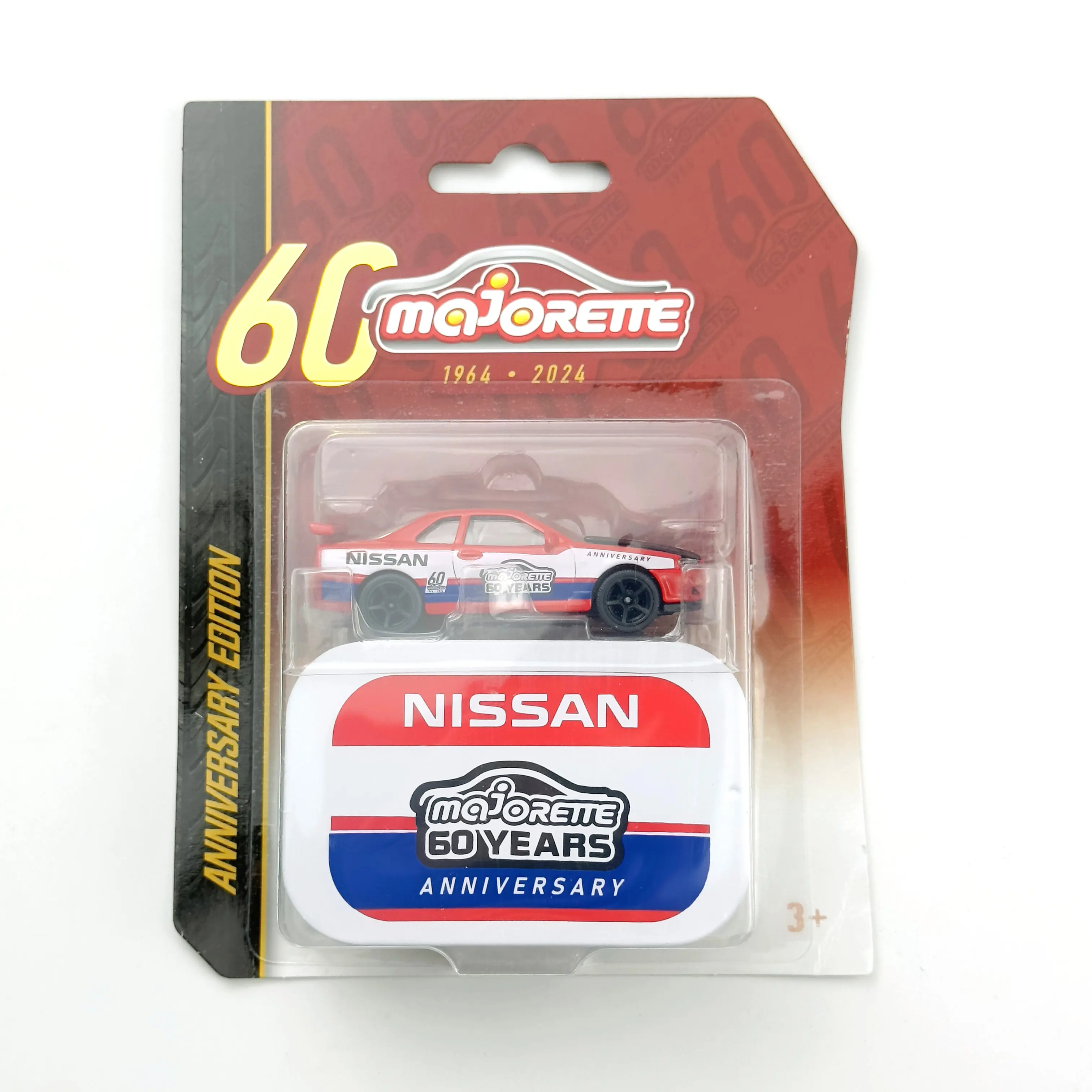 

Majorette 60 юбилейный выпуск NISSAN FORD 1/64 коллекционные модели игрушечных автомобилей