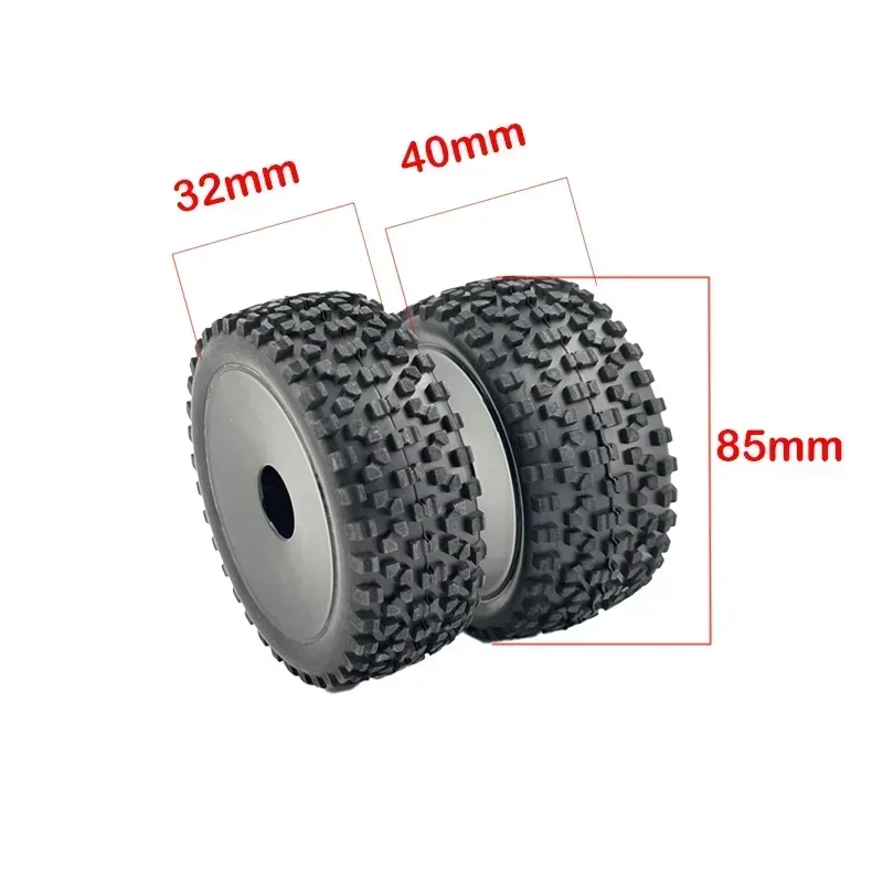 Ruote e pneumatici per auto RC 1/12 1/14 1/16 per MJX 16207 16208 16209 16210 WLtoys HSP SCY Parti di aggiornamento