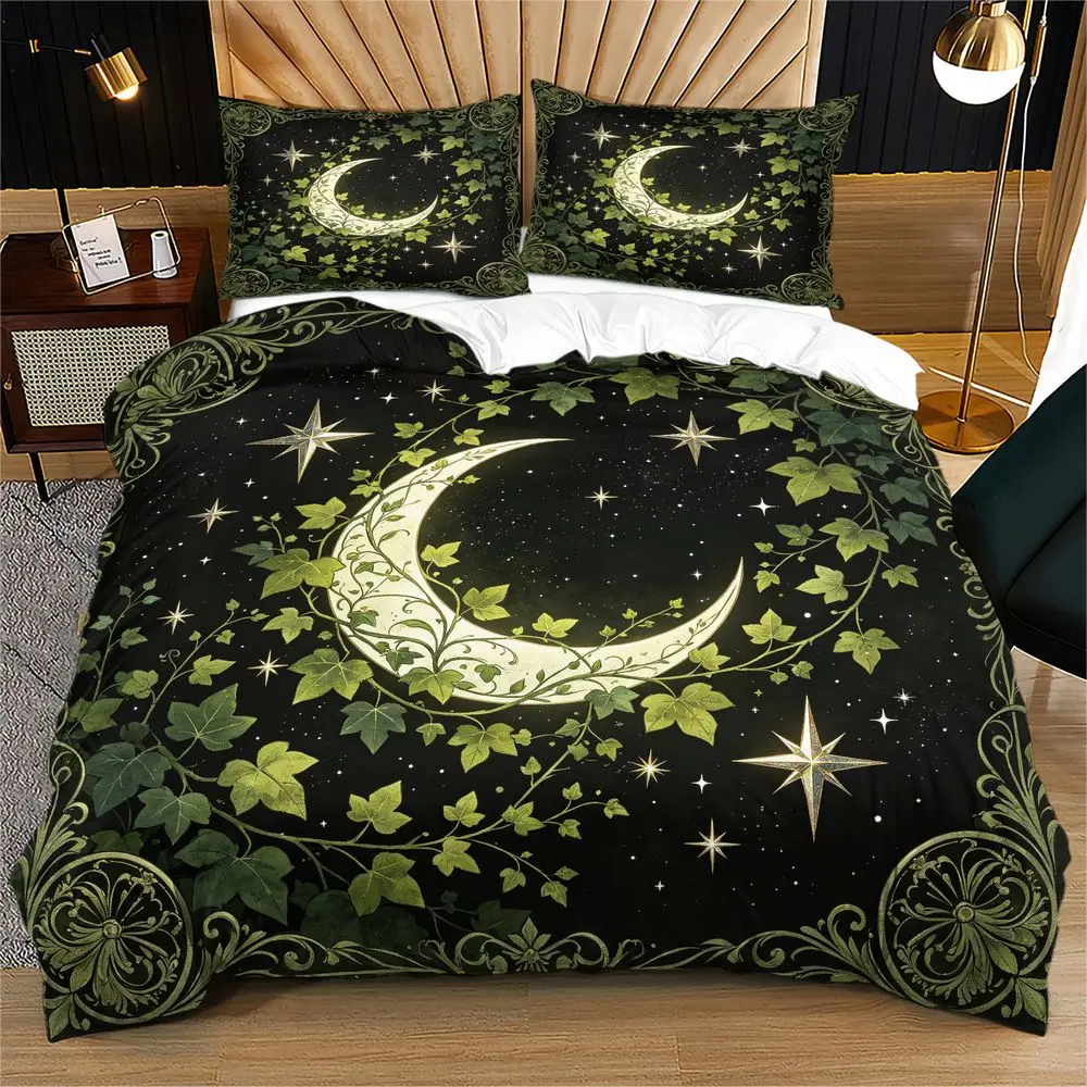 Duvet Cover Set Couple Teddy Bear Comforter Cover Bedding Set No Filler Digital Print Warm Cozy Adult Bedroom Decor