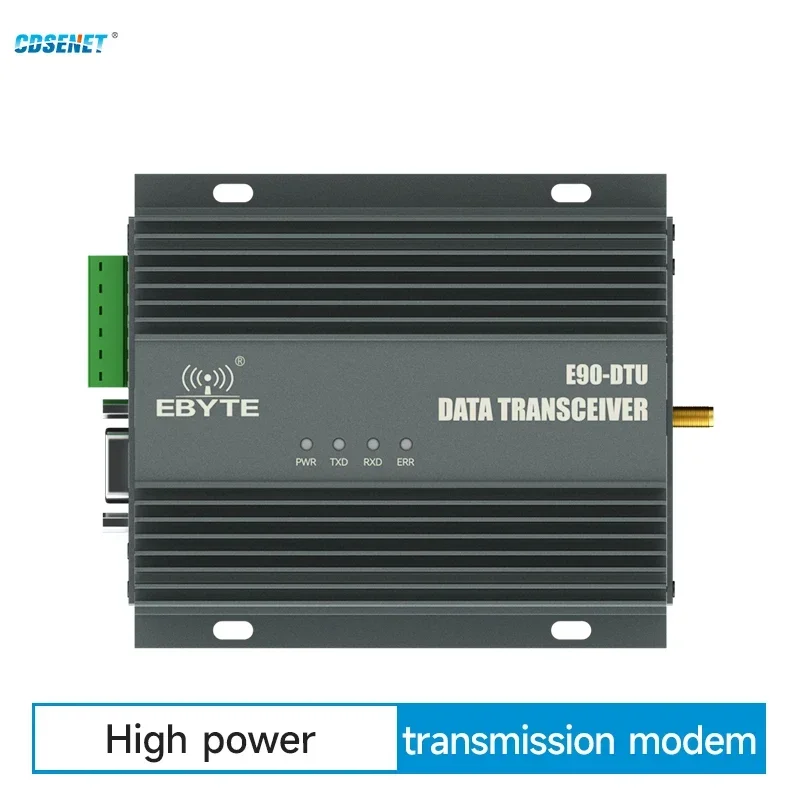 

868MHz 915MHz Lora Wireless Modem Data Transceiver CDSENET RS485 RS232 42dbm Long Distance 30KM Industrial Grade LBT Watchdog