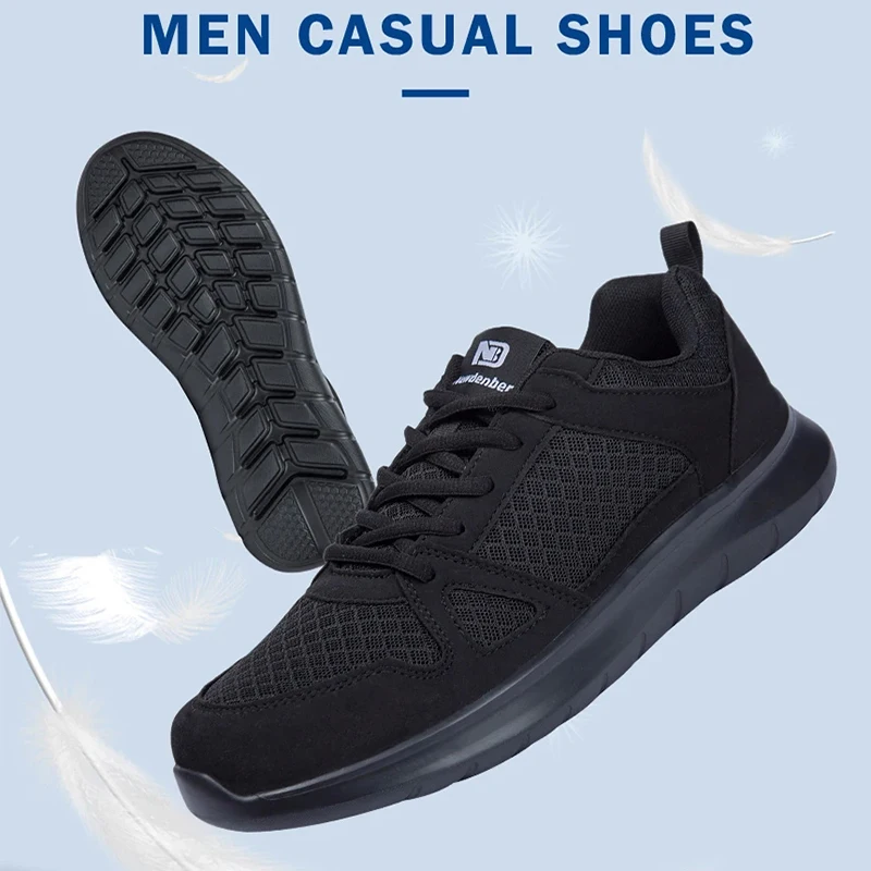 Baskets respirantes en maille pour hommes, chaussures décontractées, chaussures de marche en plein air, mode, grande taille, 49, 50