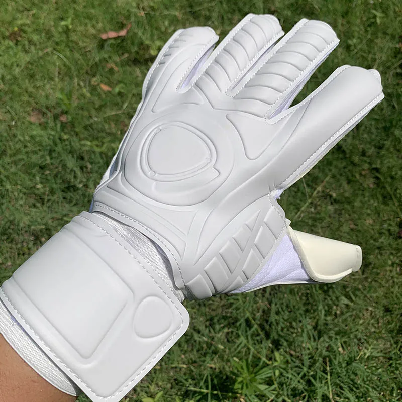 

Finger Save Goalkeeper Gloves Football High Quality Latex Guard Protection Kids Adults Soccer Strong Grip Goalie Glove
