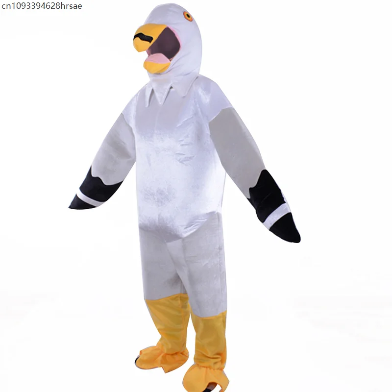

Children Seagull Mascot Overhead Bird Animal Fancy Dress Costume Adult Unisex Fancy Dress Party Mascot Clothing