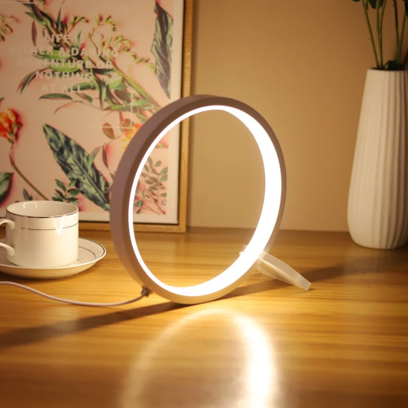

3 Color Temperature LED Desk Lamp USB Powered Dimmable Night Light for Bedroom Baby Nursing