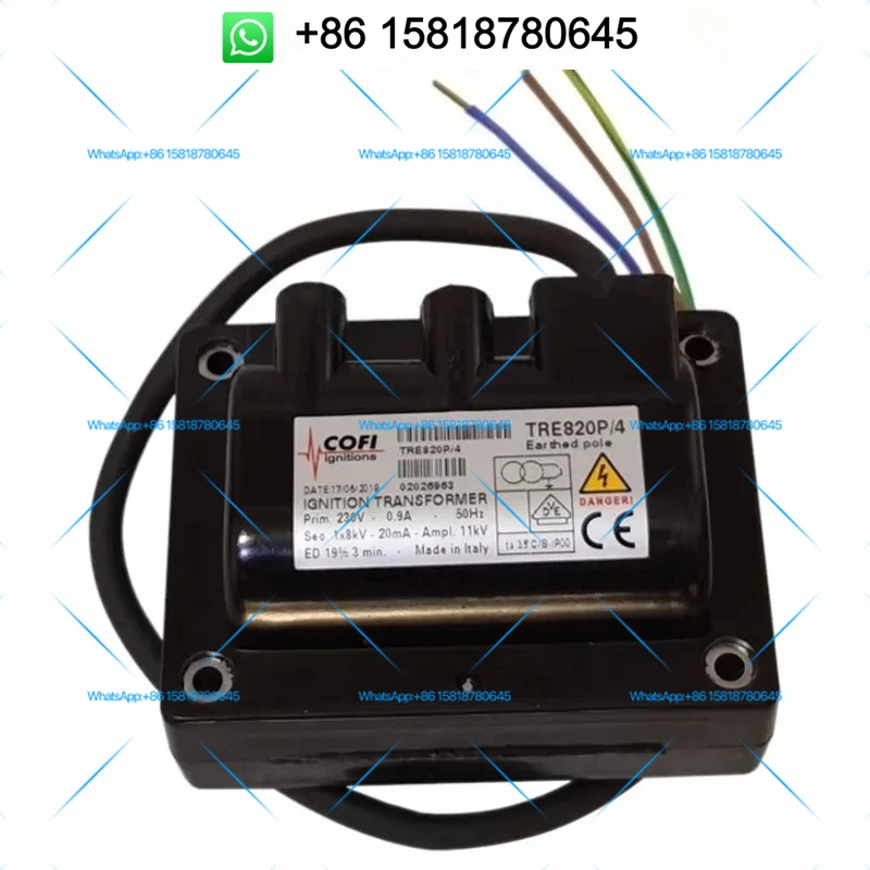 Ignition transformer, high voltage package, Italy COFI TRE820P/4 TRE820PISO