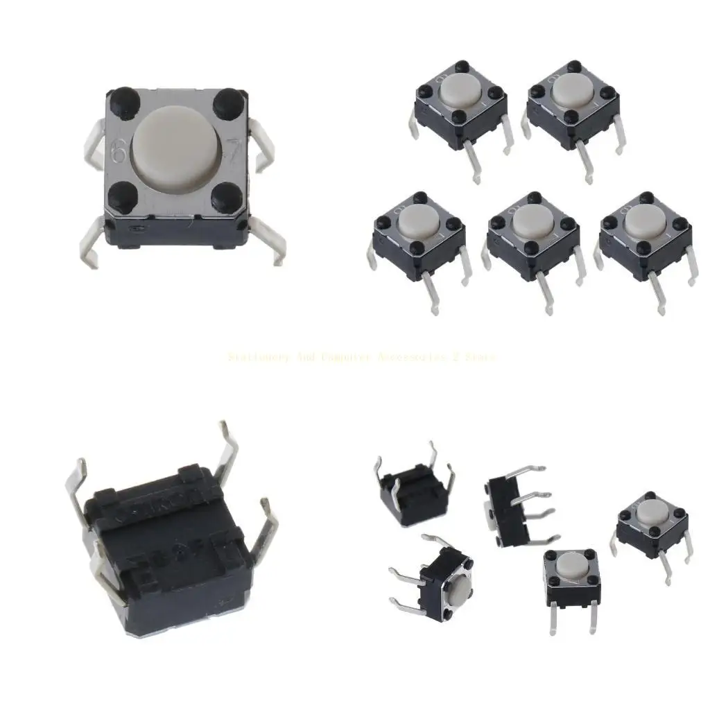 

5 Pcs Mouse Micro Switch Micro Button for M185 M215 G300 G402 G602 M570 4 Pin