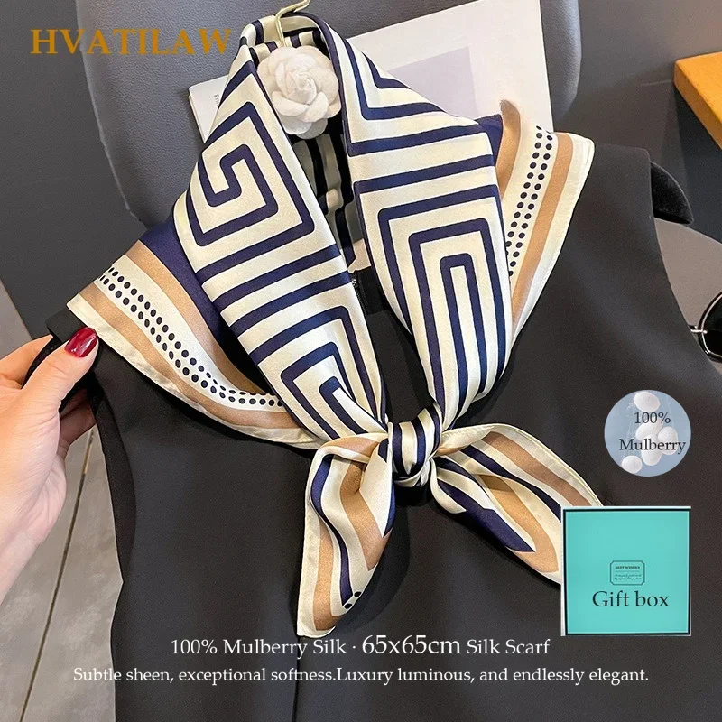 

100% Real Silk Scarf Fashion Lady Neck Foulard Female Bandana Scarves Women Mulberry Silk Hijab Shawl Wraps Square Headkerchief