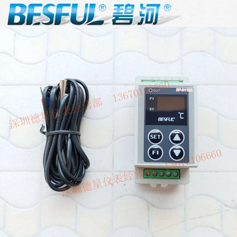 BF-D110A Microcomputer Universal Temperature Controller Solar Rail Type Pipeline Return Water Thermostat