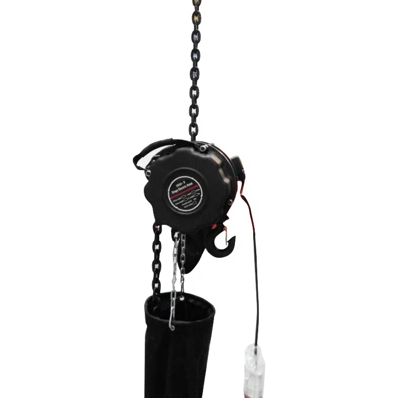 for good price 220v new practical easy portable swing  liftket stage electric chain hoist