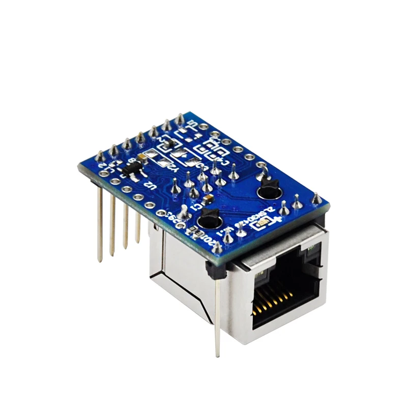 TTL Ethernet Module 10M LAN Port Modbus RTU Modbus TCP Virtual Port Support ZLSN3007S Serial Port Communication Networking
