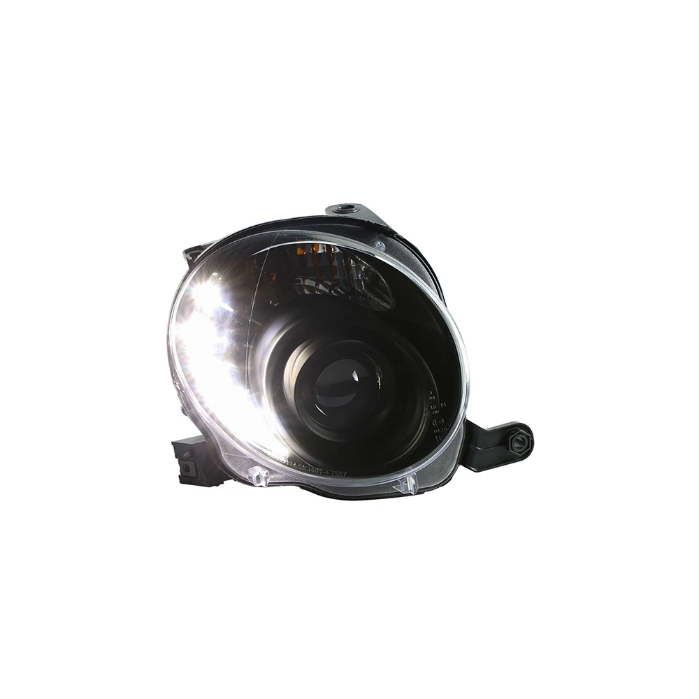 

For Fiat 500 2007-2014 Auto Headlights Assembly Upgrade High Quality LED Projector Lens Plug and Play Car Tools Accessories