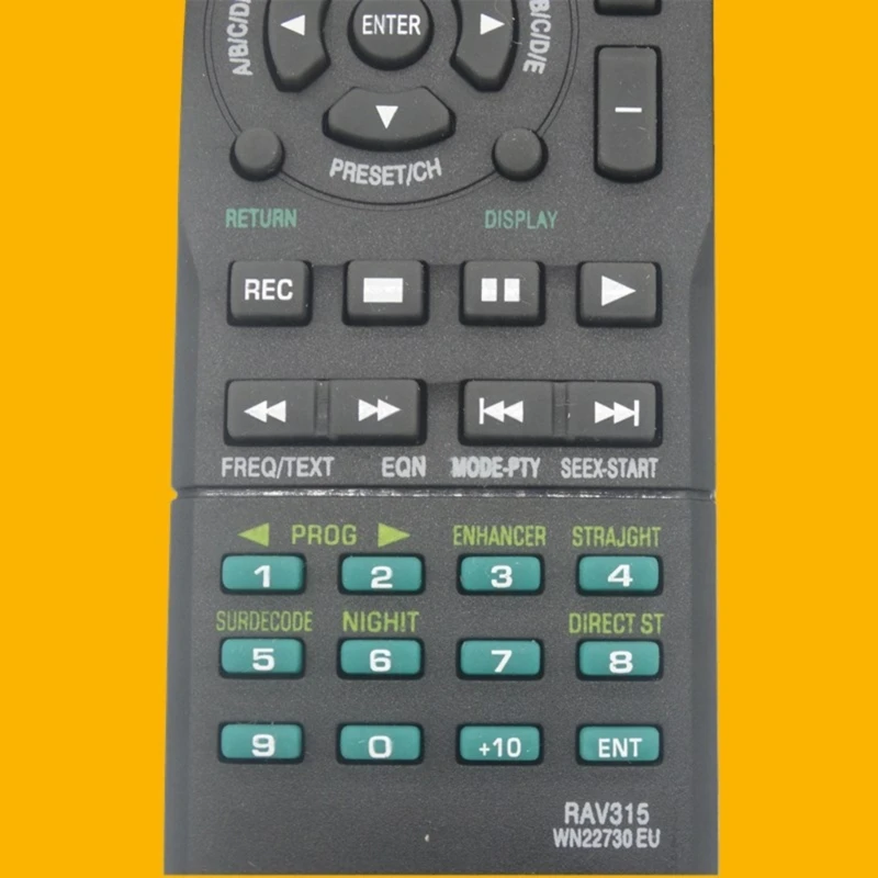 Remote Control RAV315 WN22730EU Spare for RX-V450 RX-V461 RX-V561 RAV311 RAV312 RAV282 Replaced Remote Controller