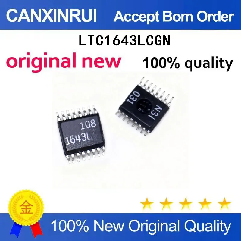(5-100 Pieces) Brand new LTC1643LCGN LT1643L SSOP-16 spot chip IC
