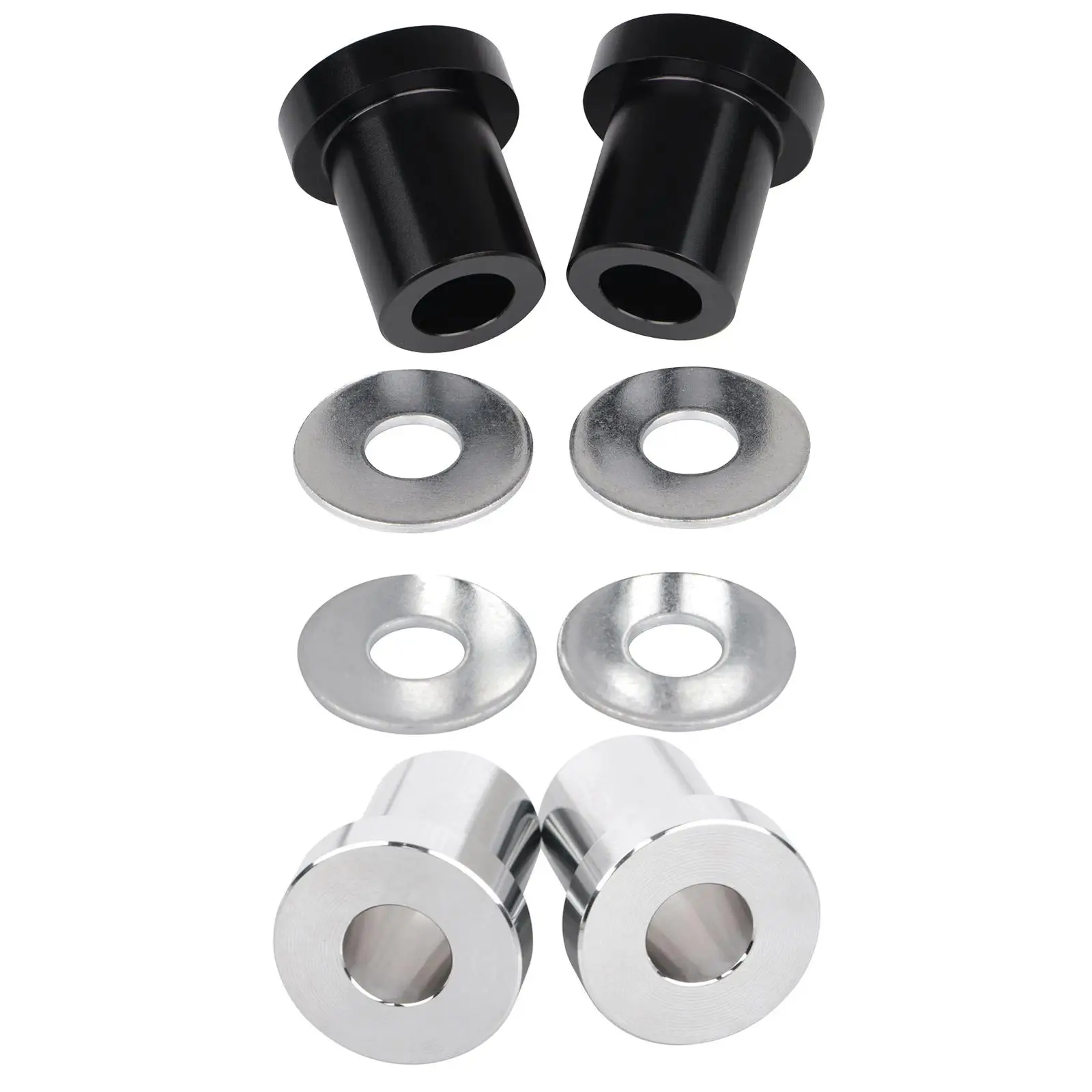 2x Handlebar Riser Bushings Mounts Parts for Harley Davidson Flde Deluxe 107 Flhri Flfbs Fat Boy 114 Durable