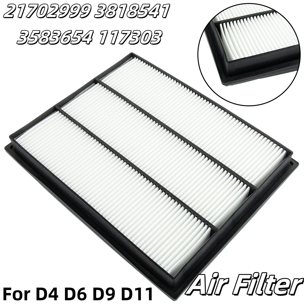 Durable Air Filter Car Interior A/c Air Filter Dust-proof For Volvo For Penta D4 D6 D9 D11 21702999 3818541 3583654 117303