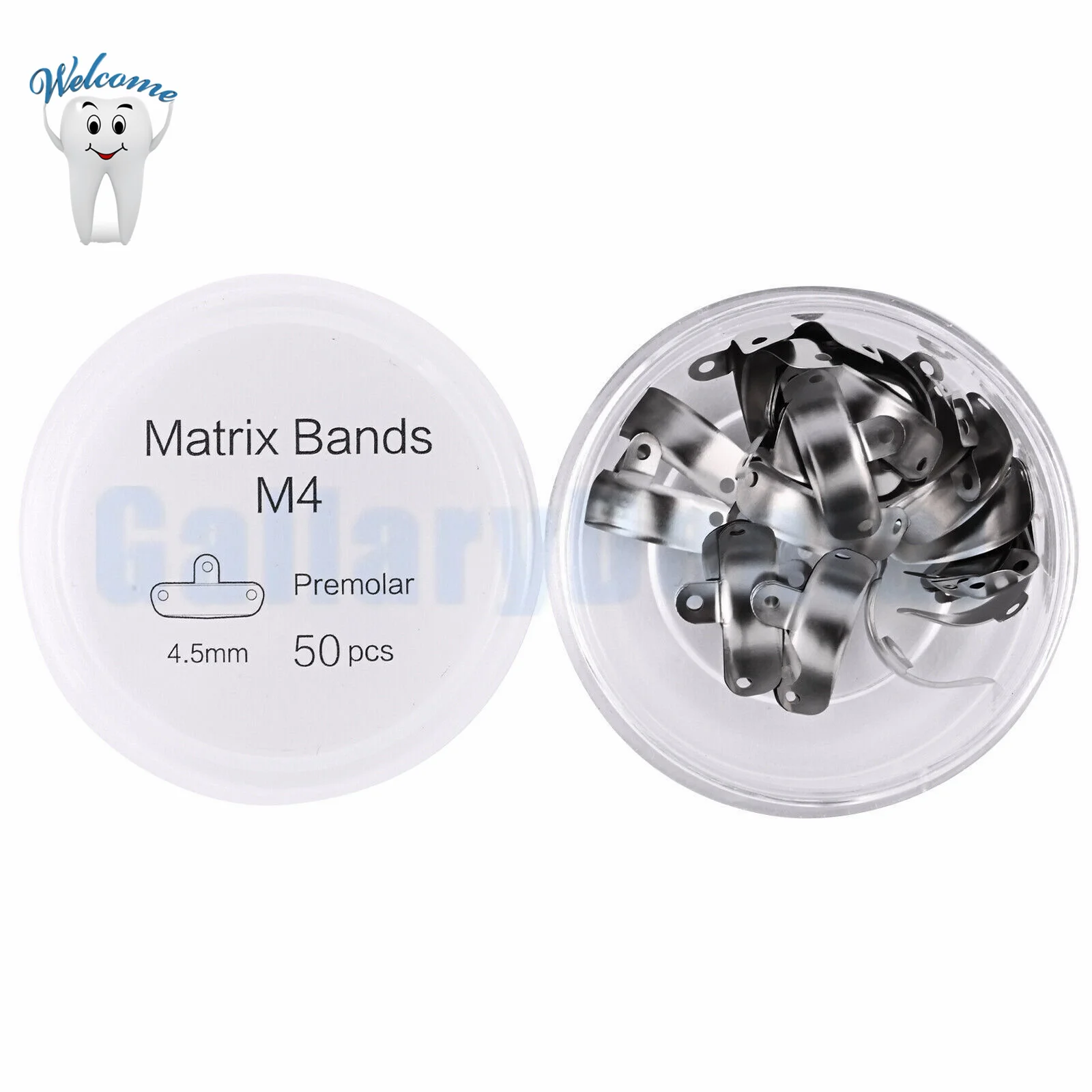 Dental Matrix Bands Sectional Matrice Titanium Clamp Fit Palodent Plus Style