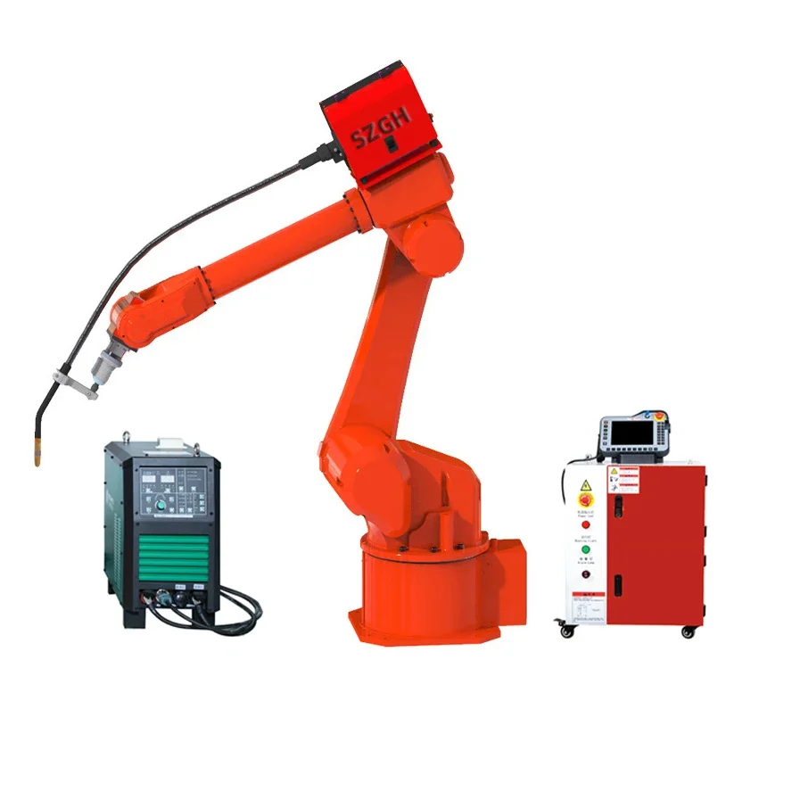 China Industrial CNC Welding Robot /Robotic Arm 6 -8 Axis robot for TIG/MIG/MAG welding machine
