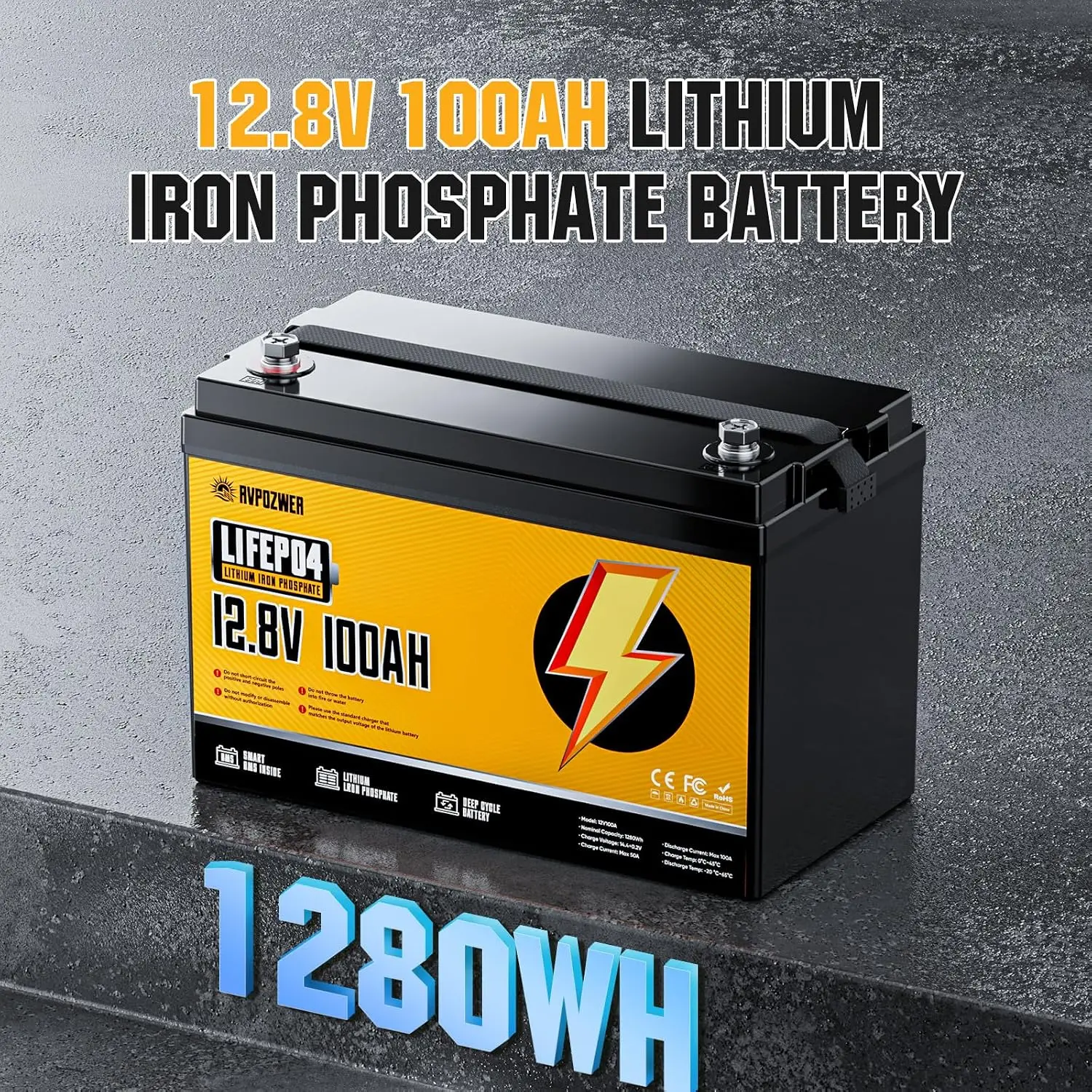 12V 100Ah LiFePO4 Battery 2 Pa - Lifepo4 Battery 12V 100Ah ulasan dan harga
