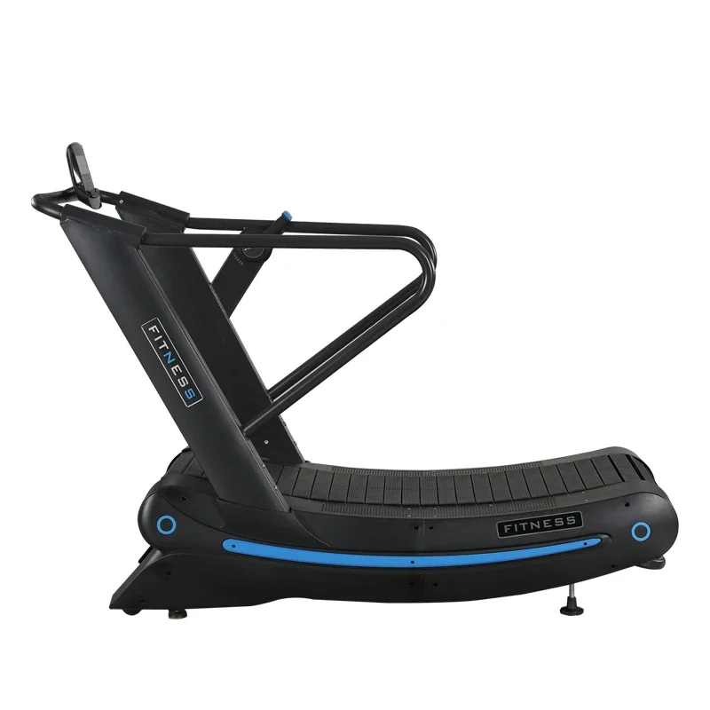 Guaranteed After-sales Service The Magnetic Control Curved Treadmill KT-7600J with Sectional Mechanical Running Belt