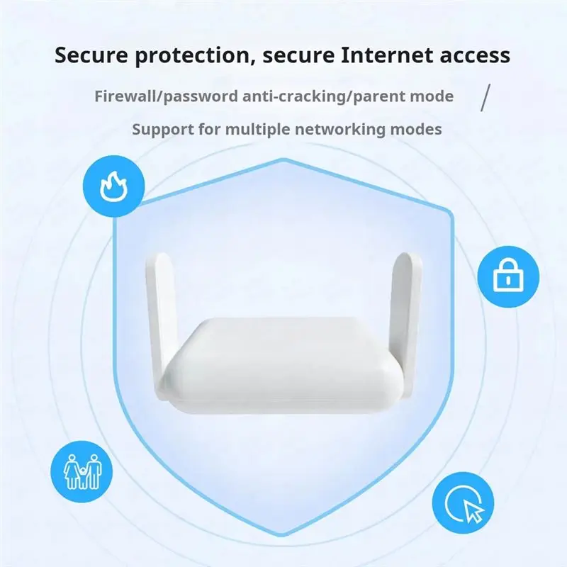 M52K-AX3000 Wifi 6 Wireless Router Mini Dual Band Gigabit High-Speed Portable Home Network Device Universal Data Connectivity