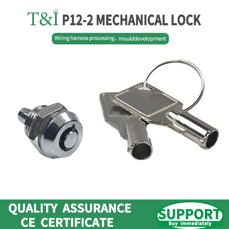 

5sets 12MM press lock P12-21 billboard lock small plum blossom light box telescopic mechanical small cabinet lock