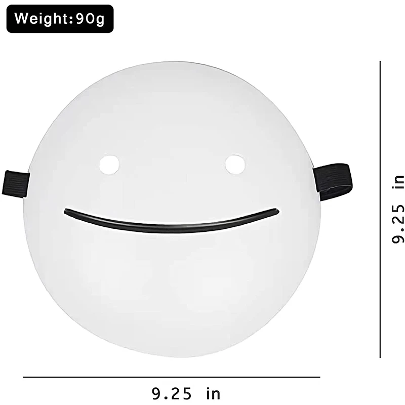할로윈 화이트 스마일 드림 코스프레 마스크, 풀 페이스 드림 마스크, 할로윈 의상, 코스프레 소품, 성인 키즈용 파티 액세서리