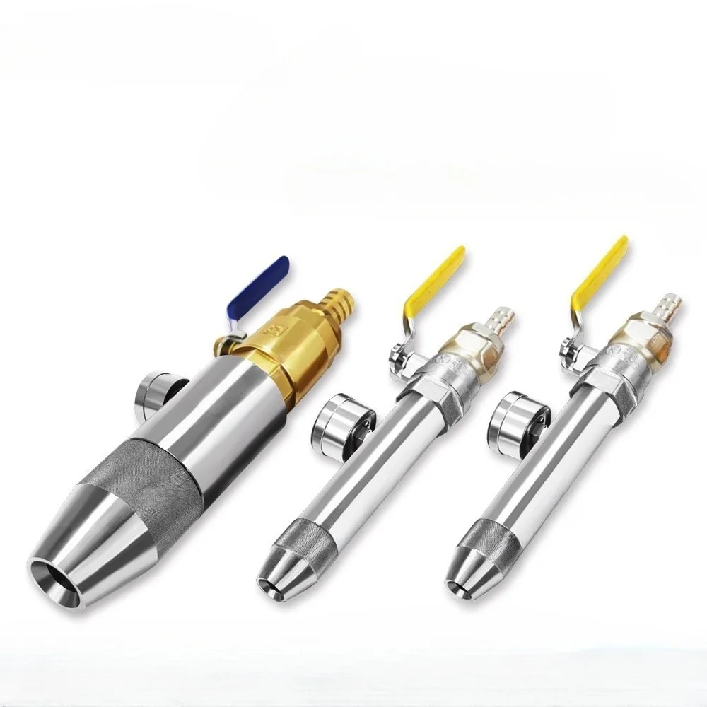 

6.3mm 12.5mm IPX5/IPX6 Waterproof Handheld Head Stainless Steel Water Jet Nozzle for High Pressure Washer