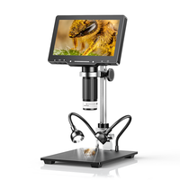 For Factory OEM ODM 1600X 12MP HD 7 inch IPS Screen Microscope Camera electron Magnifier Magniifying glass Video Digital