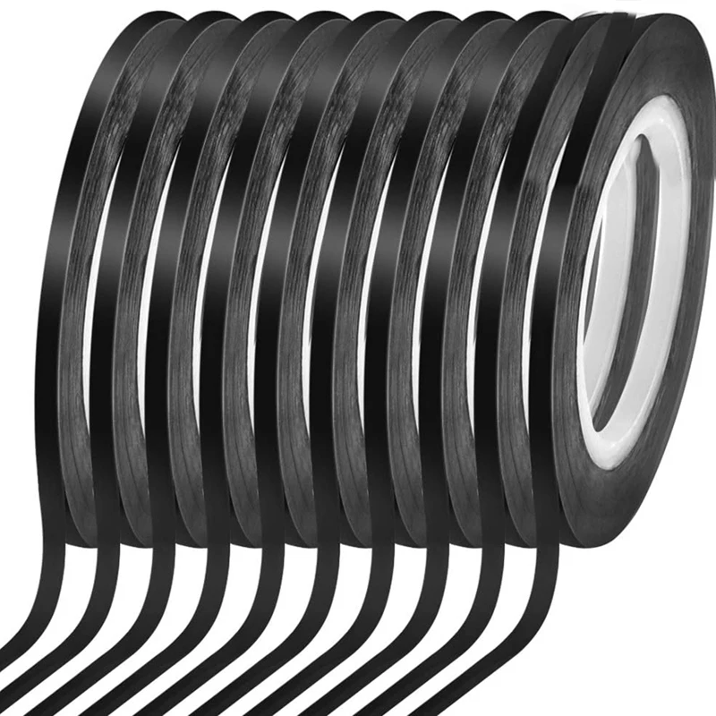 

1/8 Whiteboard Tape Thin White Board Tape Lines Pinstripe Dry Erase Art Tape Electrical Tape