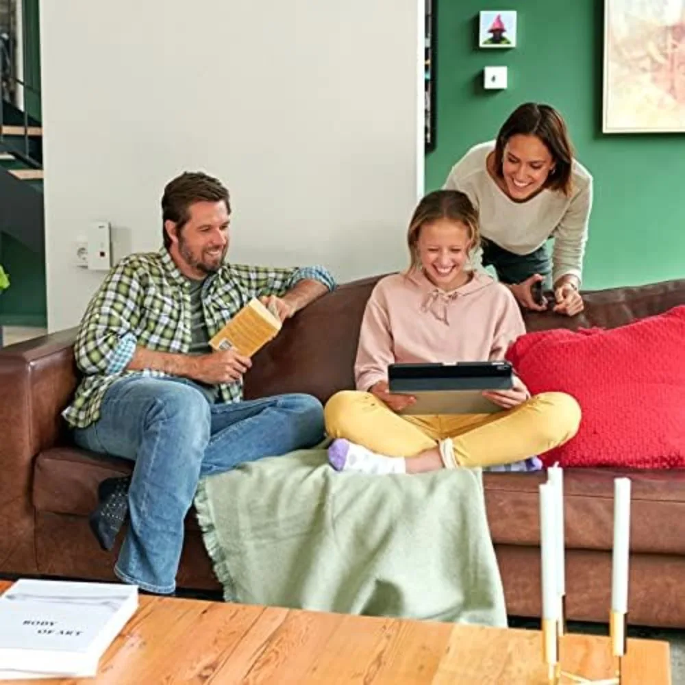 FRITZ! مكرر 2400 (Dual-WLAN AC + N bis zu 1.733 ميجابايت/ثانية (5 جيجا هرتز) + 600 ميجابايت/ثانية (2.4 جيجا هرتز)، 1x جيجابت LAN،