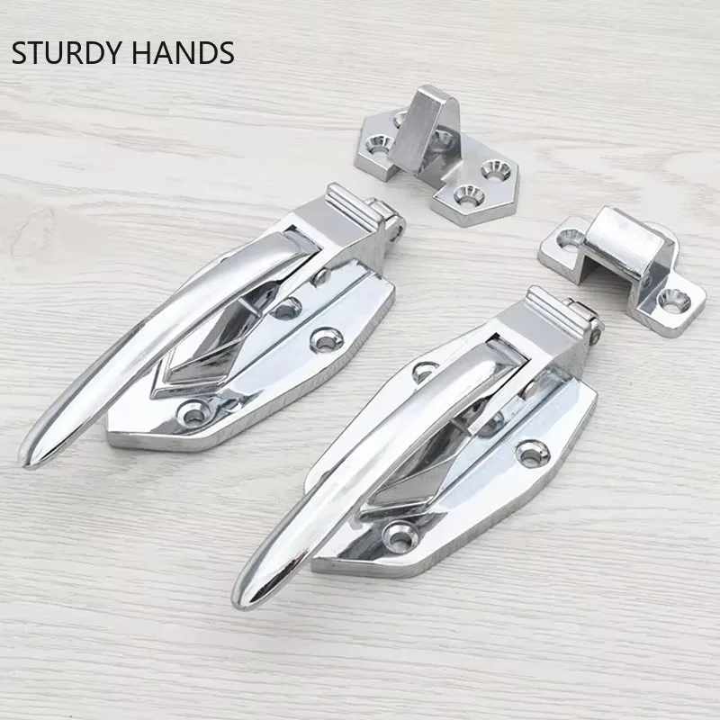 Oven Steam Cabinet Door Handle Cold Storage Freezer Flat Door Lock  Buckle Electric Mechanical Equipment Hardware Accessories