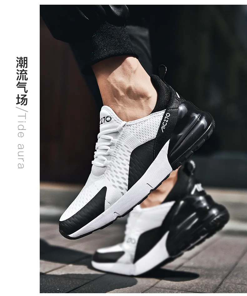 Herren-Paar-Sneaker, neue atmungsaktive Sportschuhe mit Mesh-Obermaterial und Luftpolsterung, Unisex-Freizeit-Laufschuhe für Herren und Damen, Größe 36–47. – Detail 3