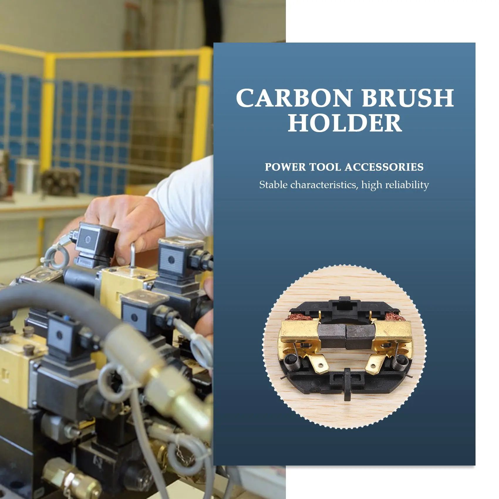 A23T Carbon Brush Holder for DCH143 DCH253 DCH254 DCD931 Power Tool Accessories Replacement