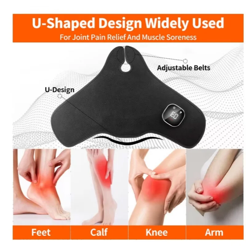 Electric Wireless charging red light physiotherapy shoes infrared protector wrist ankle Massager