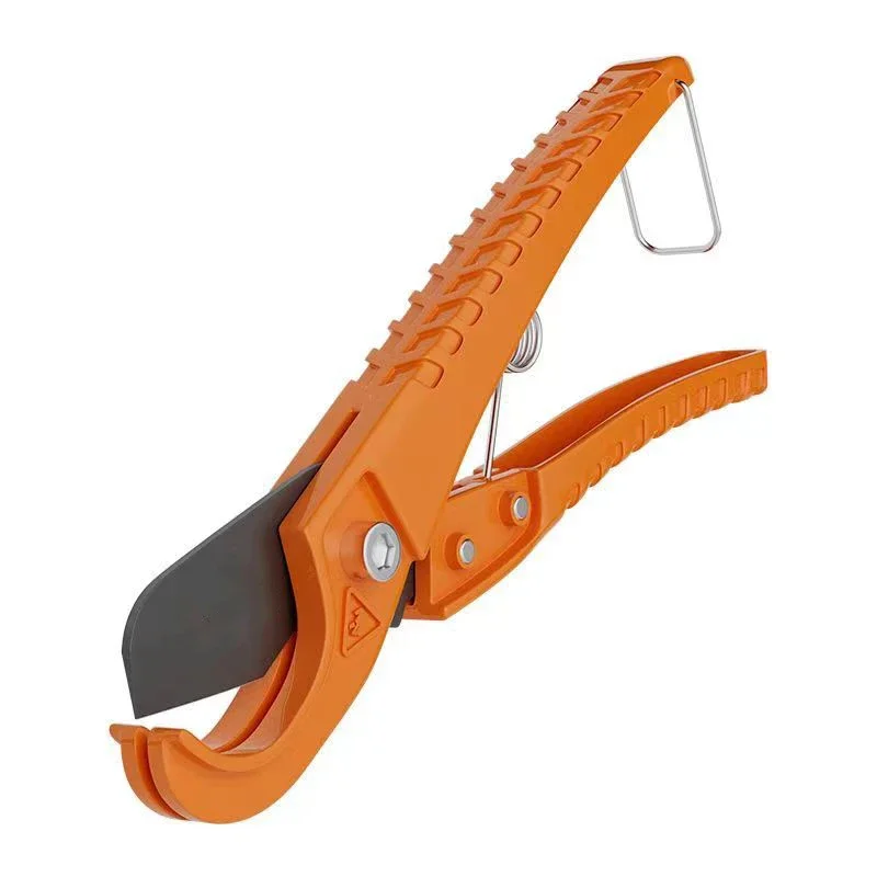 Design  Portable PEX Pipe Cutter 1.25"(31mm) For Plastic Pipe One-Hand Operation PVC PPR Tube Cutting Tool Compact Scissors
