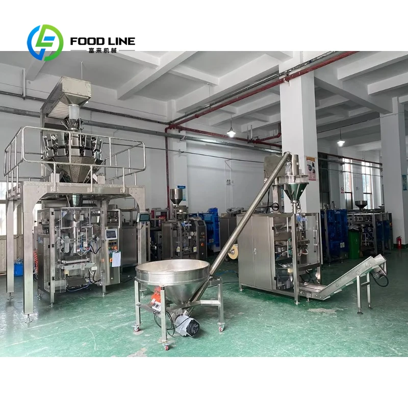Customized Multifunctional Automatic Packer for Various Food Fine Powder Reliable Sealing Pillow Bag Packaging Processing