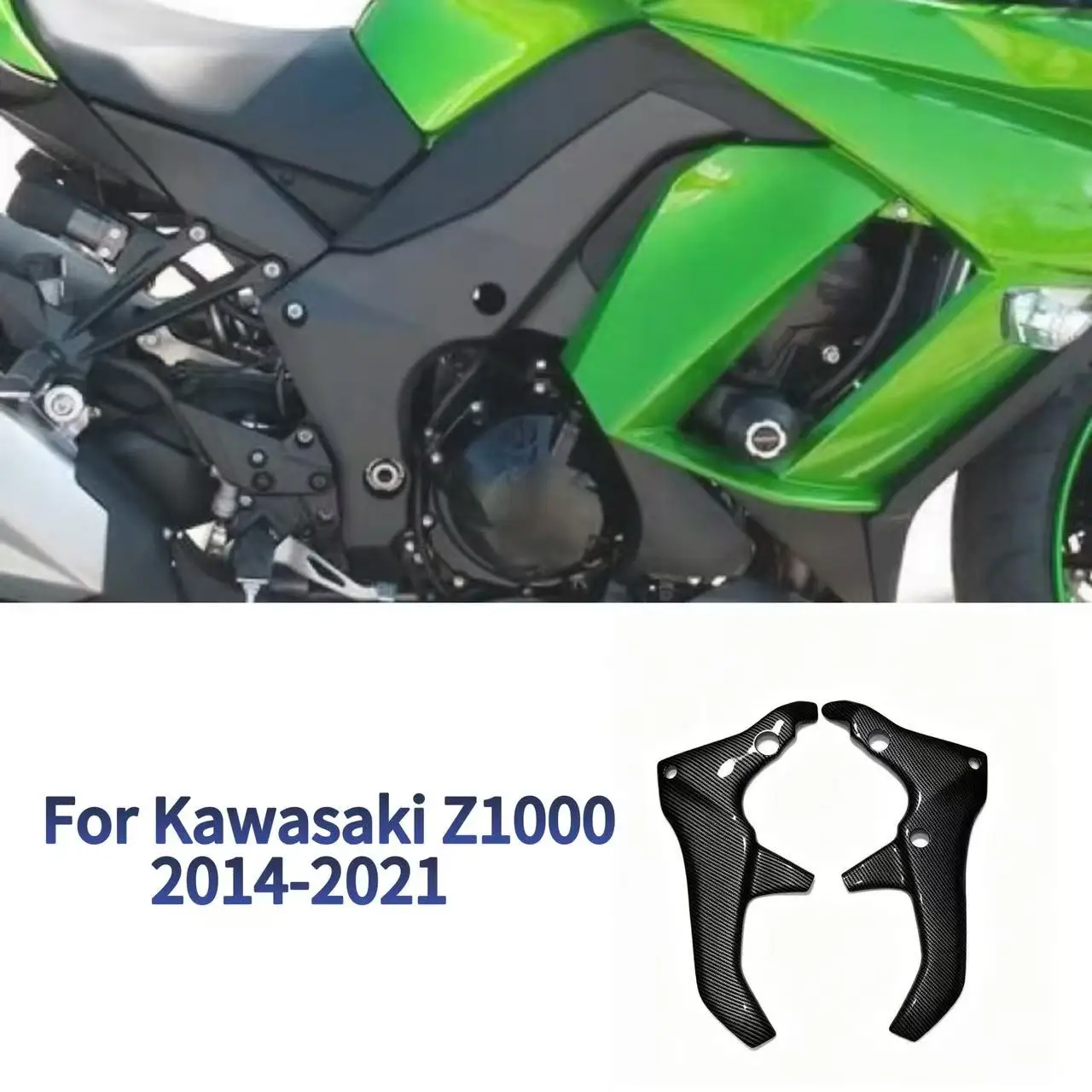 For Kawasaki Z1000 2014 2015 2016 2017 218 2019 2020 2021 Motorcycle Parts Frame Side Cover Fairing Panel Protection