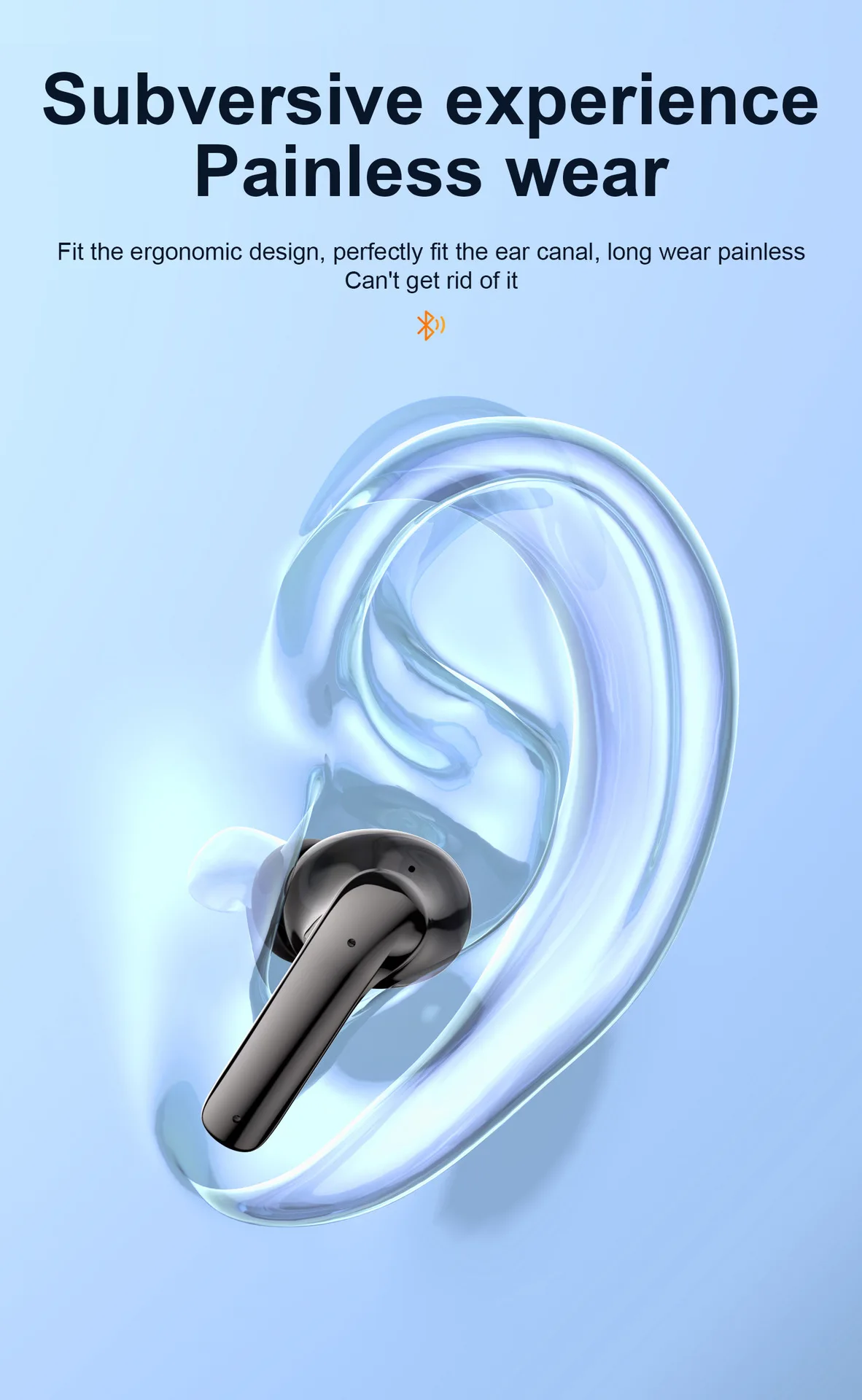 لسماعات Galaxy S25 Ultra S25 Plus S24 S23 S22 S21 ANC سماعة لاسلكية تعمل بالبلوتوث بدون استخدام اليدين ENC للاتصال والقيادة في الأذن #5