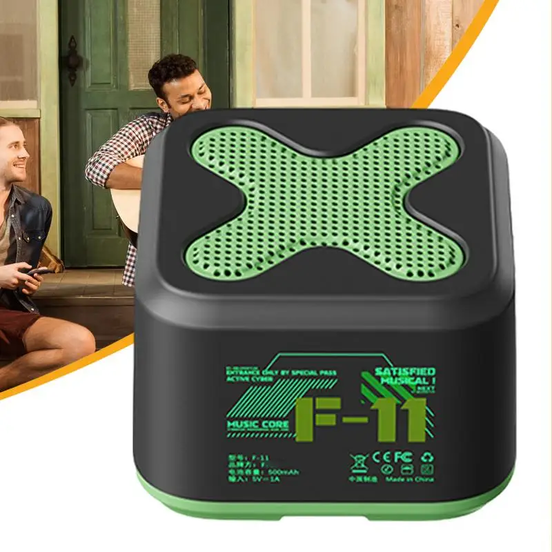 Smart Speaker Small Wireless Speaker With Sub-woofer Design Loud Volume Portable Wireless Speakers For Car Outdoors Beach