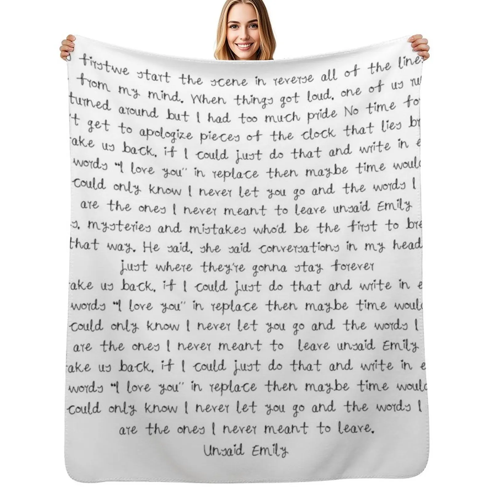 

Words I love you in Replace Throw Blanket Large Travel Comforter Luxury Blankets