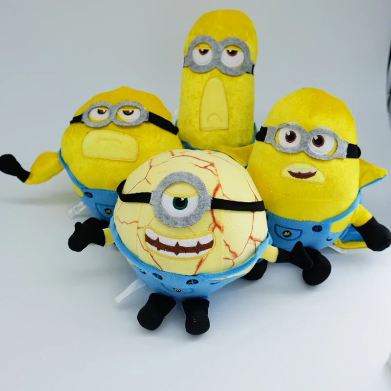 2024 Despicable Me 4 Minionso Plush Doll Anime Kawaii Cute Anime Minion Plush Doll Sofa Ornaments Decorate Toys Girls Gifts ﻿