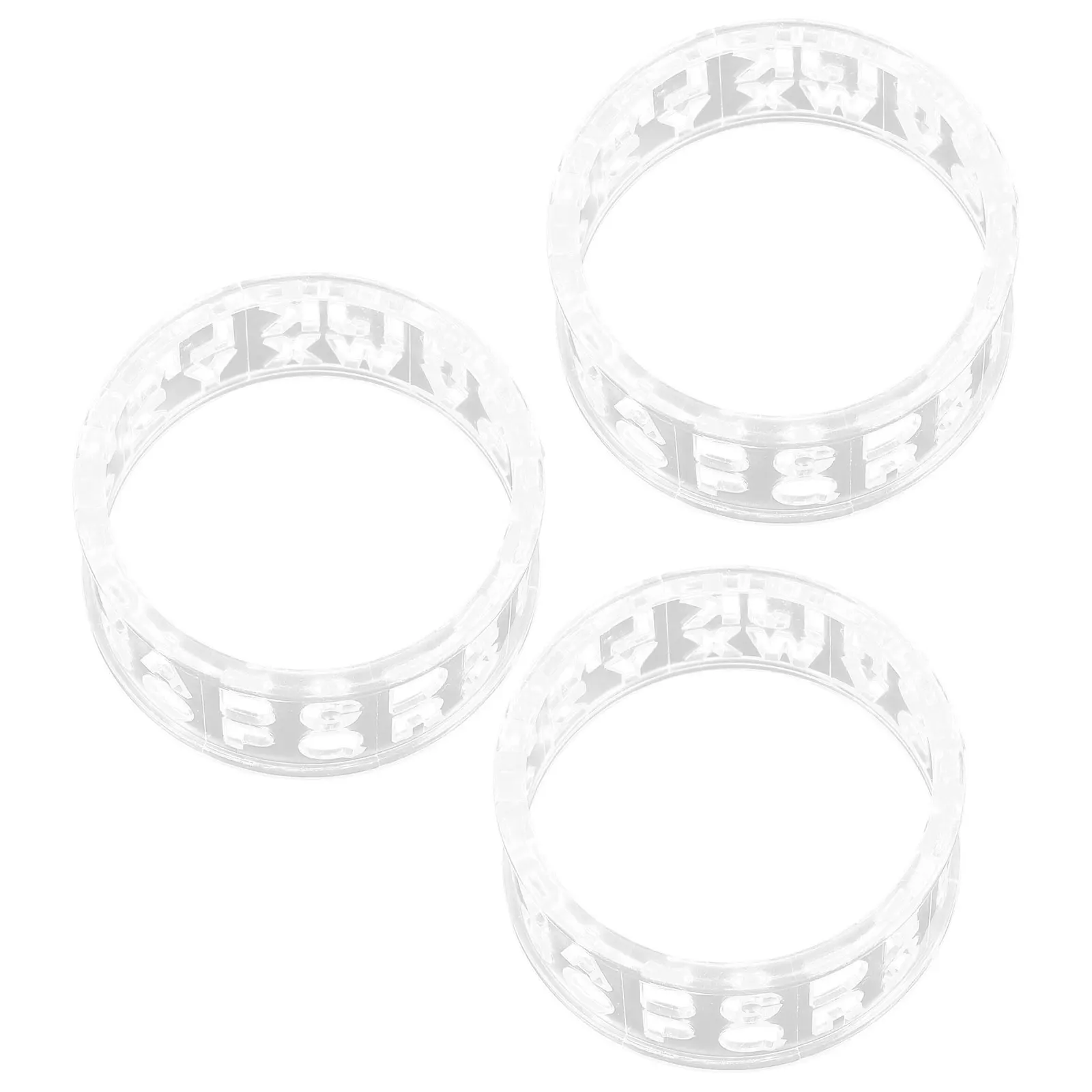 

4Pcs Golf Alignment Marker Drawing Tool Reusable Ball Marker for Accurate Golf Shot Alignment