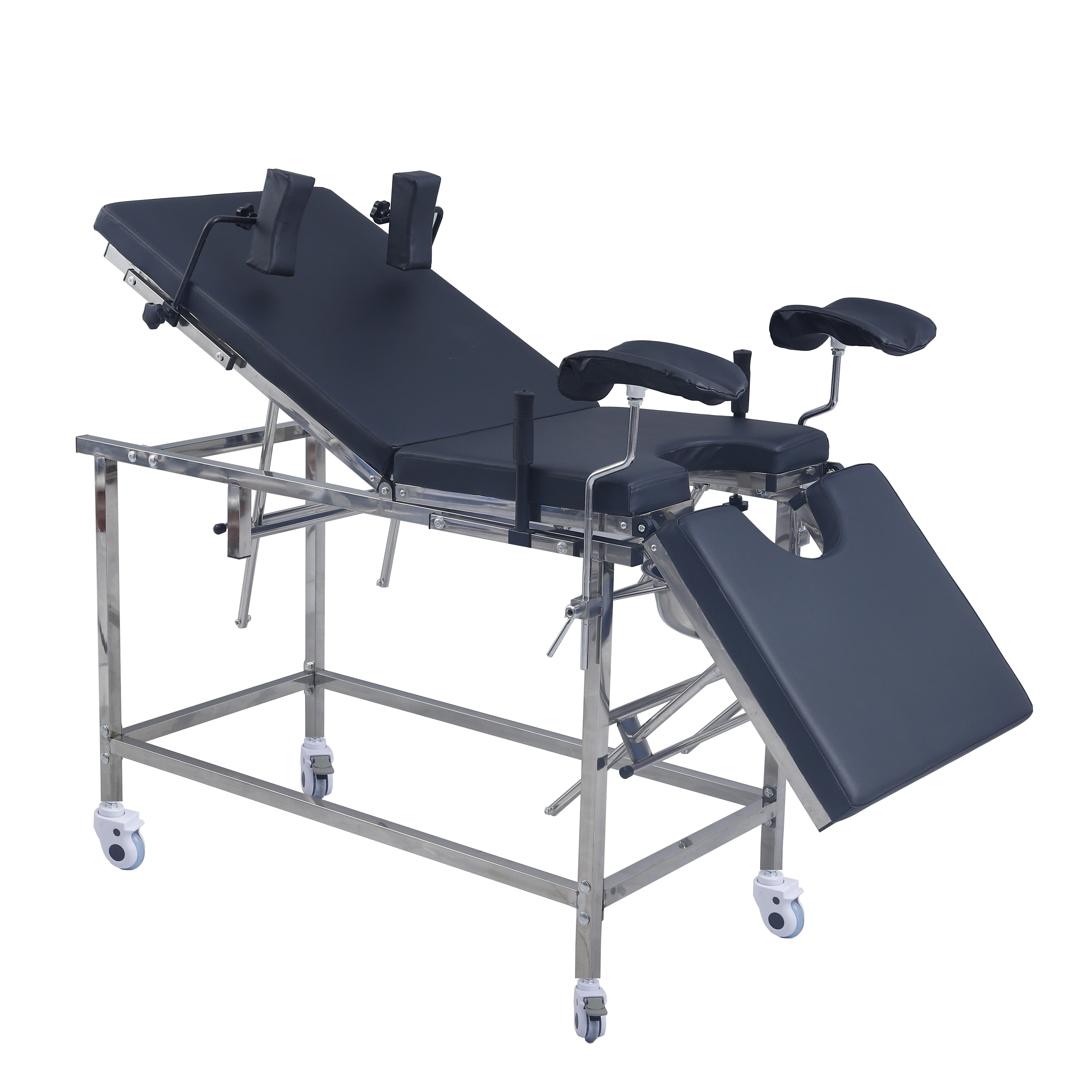 EU-EX528 High Quality Portable Pregnant Examining Table Adjustable Medical Hospital Examination Bed