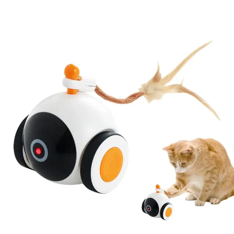 

Interactive Cat Toy Ball Interactive Cat Toys Moving Ball Rechargeable Motion Activated Indoor Games Automatic Pet Supplies For