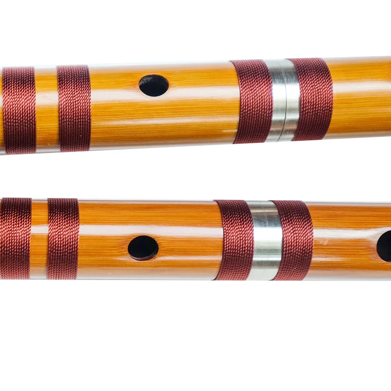 YPXD Professional Dizi Flute Bamboo Flute Chinese Musical Instrument for Students Beginners G600 Key G F E D C