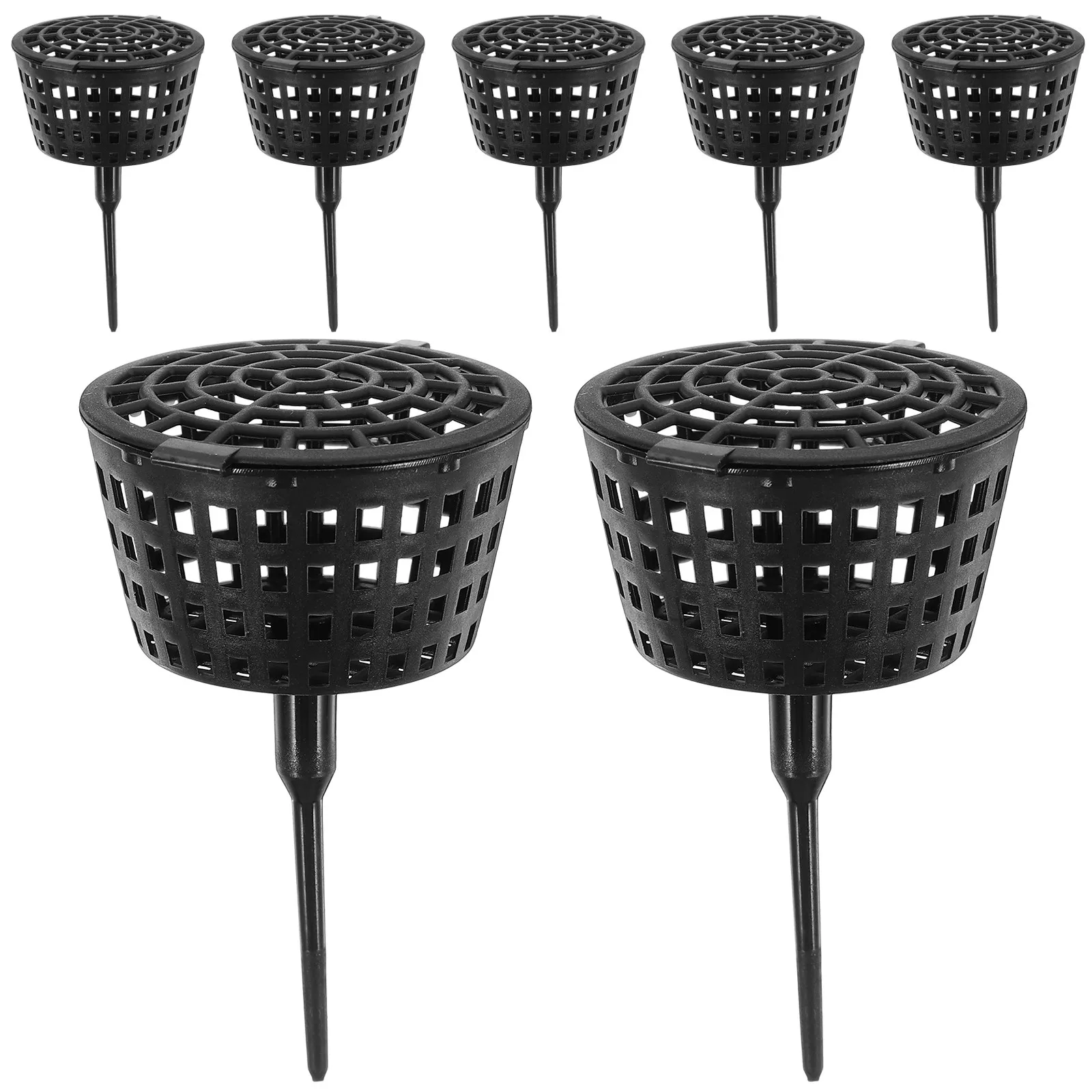 10Pcs Fertilizer Box Gardening Basket Plastic Container Bonsai Fertilization Plant Fertilizer Basket Orchid Spikes Manure Spike