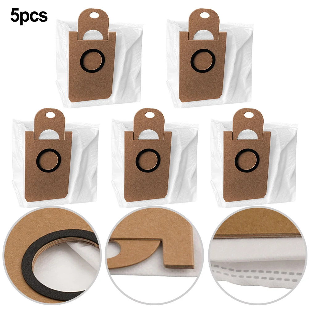 

Replacement Dust Bags for Kogan For SmarterHome For LX18 Pro Robot Vacuum 5 Pack Ensures Hygienic Living Spaces